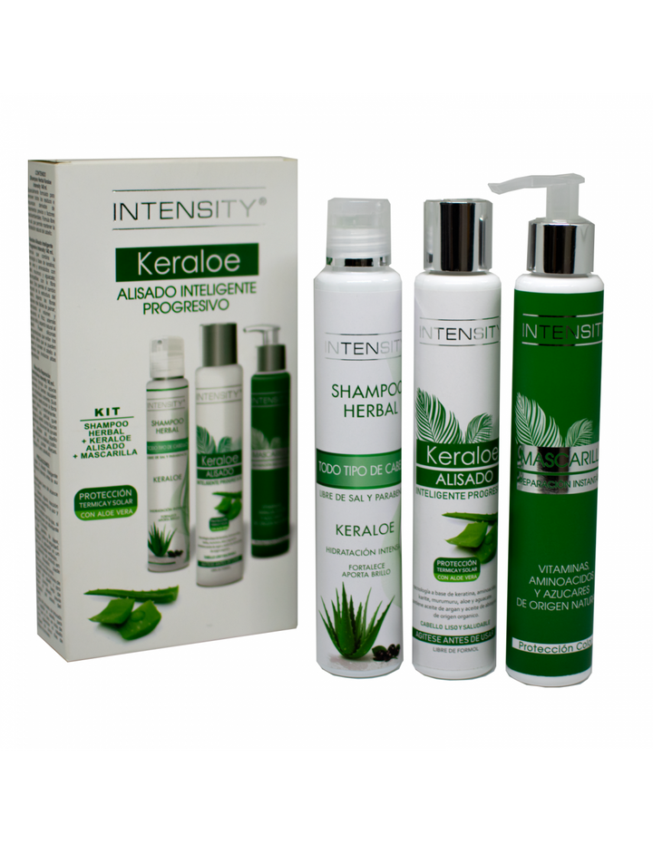 Kit Alisado Inteligente Progresivo KERALOE 140ml